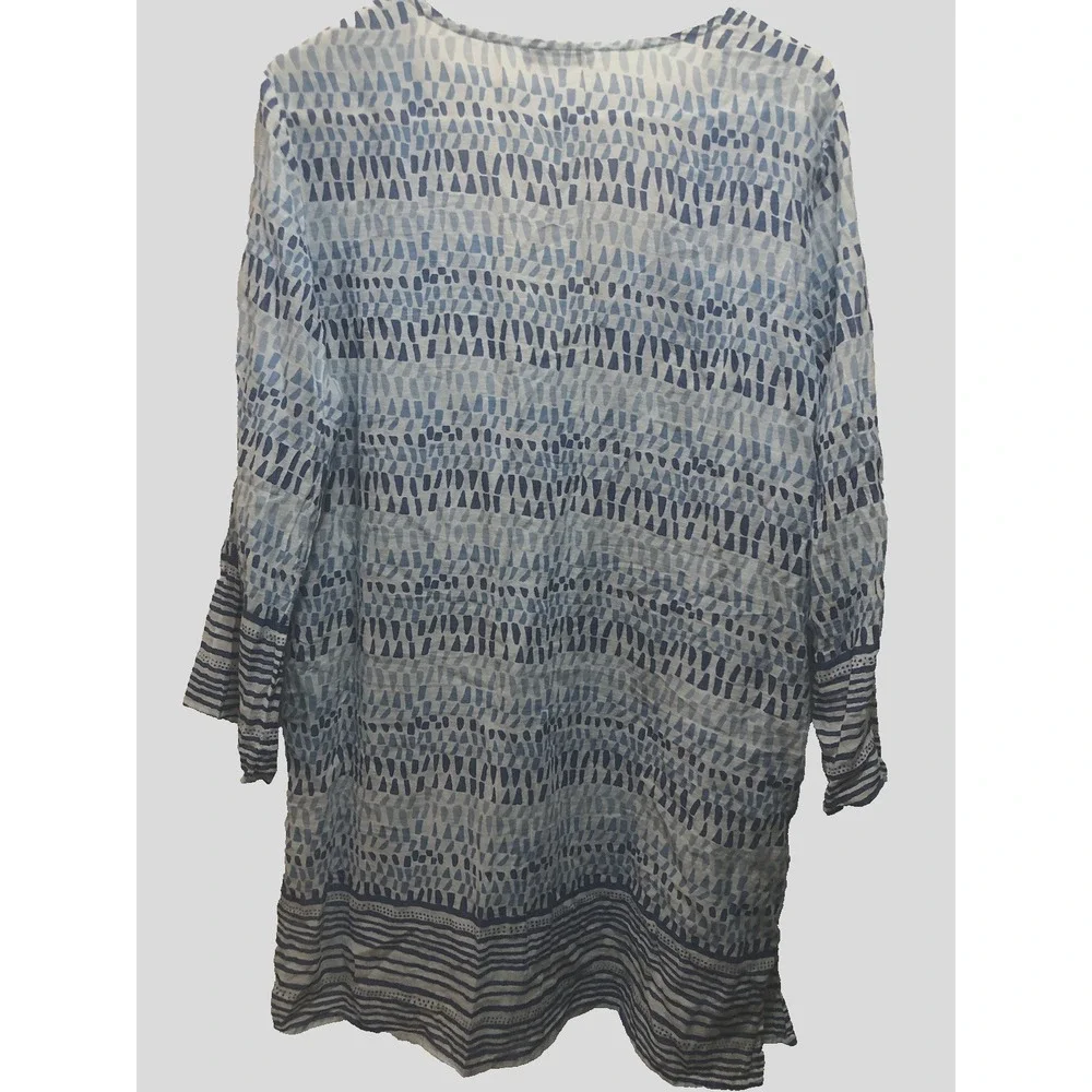 ORVIS Women's XL (Light) Blue Swimsuit Cover Up - 31